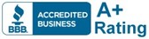 Leak Solutions is accredited and rated A+ by the Better Business Bureau.