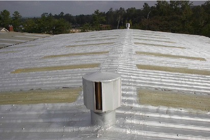 metal-roof-fiberglass-skylight-restoration-after